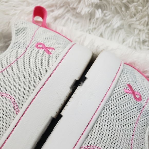 Altama Men's Gray Pink Camo Breast Cancer sneaker tennis shoes Sz 10 - Picture 7 of 10